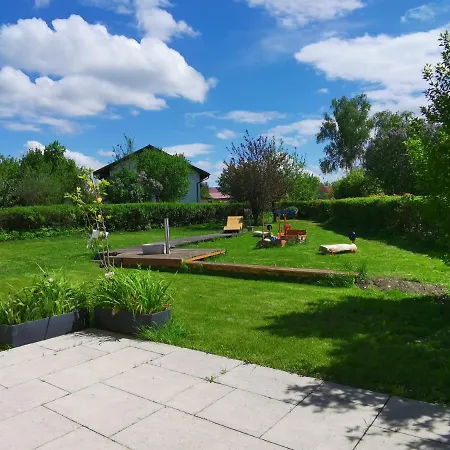 Moderne Ferienwohnungen Mit Designbad Petting Exterior photo
